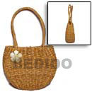 Natural Pandan Oval Bag