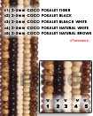 Natural 2-3 Mm Coco Pokalet Tiger BFJ001PT_V1 Shell Necklace Coco Necklace