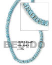 Natural 4-5 Coco Blue Splashing BFJ001SPL Shell Necklace Coco Necklace