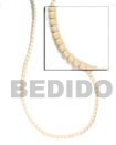 Natural 3-4mm Bone Beads In Beads BFJ002BN Shell Necklace Bone Beads