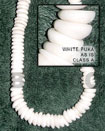 Natural White Puka - As Is Class A BFJ002PK Shell Necklace Shell Beads