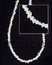Natural Troca Crazy Cut BFJ003SQ Shell Necklace Shell Beads