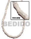 Natural Troca Shell Bone Design In BFJ008SPS Shell Necklace Shell Beads