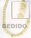 Natural Buri Beads In Beads Strands BFJ009SD Shell Necklace Seed Beads