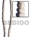 Natural Bone White Nuggets In Beads BFJ010BN Shell Necklace Bone Beads