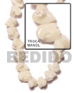 Natural Troca Shells Manol Design In BFJ011SPS Shell Necklace Shell Beads