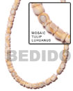 Natural Tulip Luhuanus Shell Beads In BFJ013SPS Shell Necklace Shell Beads
