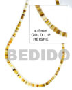 Gold Lip Beads Shell Strands Or Shell