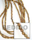 Natural Beads Bayong 4-5mm In Beads BFJ016WB Shell Necklace Wood Beads