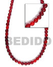 Natural Red Horn Bone Beads 4-5mm In BFJ018BN Shell Necklace Horn Beads