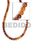 Natural Golden Horn Beads 8mm In BFJ030BN Shell Necklace Horn Beads