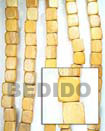 Natural Nangka Dice 6x6 In Beads BFJ030WB Shell Necklace Wood Beads