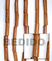 Natural Bayong Tube 5x17mm In Beads BFJ038WB Shell Necklace Wood Beads