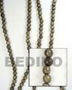 Natural Graywood Beads 10mm In Beads BFJ047WB Shell Necklace Wood Beads