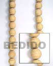 Natural White Woodbeads