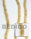 Natural Nangka Beads 8mm In Beads BFJ054WB Shell Necklace Wood Beads