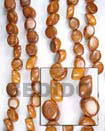 Natural Slidecut Bayong 8x15mm In BFJ067WB Shell Necklace Wood Beads