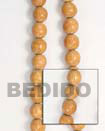 Natural Bayong Beads 8mm In Beads BFJ078WB Shell Necklace Wood Beads