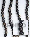 Natural Camagong Beads 6mm In Beads BFJ079WB Shell Necklace Wood Beads