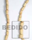 Natural Natural White Wood Tear Drops BFJ080WB Shell Necklace Wood Beads