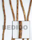 Natural Robles Tube Wood 10x20mm In BFJ085WB Shell Necklace Wood Beads
