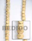 Natural Natural White Wood With BFJ086WB Shell Necklace Wood Beads