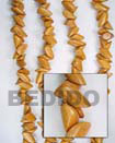Natural Bayong Chunk 15mm In Beads BFJ093WB Shell Necklace Wood Beads