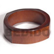 Natural Chunky Elvira Natural Wood bangle