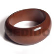 Natural Chunky Katrina Uneven Natural Wood bangle