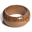 Natural Chunky Nicole Natural Wood Bangle