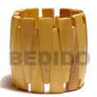 Natural Wooden Bangles BFJ036BL Shell Necklace Wooden Bangles