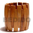 Natural Wooden Bangles BFJ038BL Shell Necklace Wooden Bangles