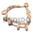 Natural Sigay Macramie BFJ378BR Shell Necklace Macrame Bracelets