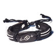 Natural Surfer Leather Bracelet With BFJ5295BR Shell Necklace Leather Bracelets
