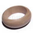 Natural Plain Raw Natural Wooden Bangle Casing Only