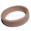 Natural Plain Raw Natural Wooden Bangle Casing Only