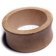 Natural Plain Raw Natural Wooden Bangle Casing Only