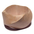 Natural Plain Raw Natural Wooden Bangle Casing Only