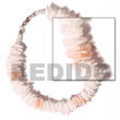 Natural White Rose   Pink Rose Accent BFJ669BR Shell Necklace Shell Bracelets
