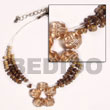 Natural Floating 2-3mm Coco Pokalet. BFJ797BR Shell Necklace Coco Bracelets