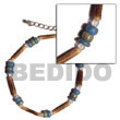 Natural Sig-id & 4-5mm Coco Pokalet BFJ998BR Shell Necklace Coco Bracelets