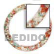 Natural Bangle BFJ005BL Shell Necklace Resin Bangles