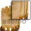 Natural Elastic mother of pearl Bangle   Resin BFJ012BL Shell Necklace Shell Bangles