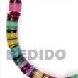 Hammer Shell Rainbow Bracelet