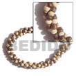 Natural Twisted   2-3 Coco Pukalet   BFJ165BR Shell Necklace Coco Bracelets