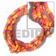 Natural 2-3 Mm 5 Rows Coco Pokalet BFJ5033BR Shell Necklace Coco Bracelets