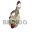 Natural Troca Guitar Brooch BFJ002BP Shell Necklace Brooch