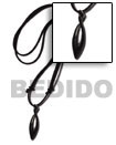 Natural 40mm Celtic Eye Carabao Black Horn Pendant