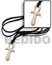 Natural 40mm Celtic Carabao White BFJ1422NK Shell Necklace Surfer Necklace