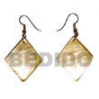 Natural Dangling MOP Diamond 30mmx35mm